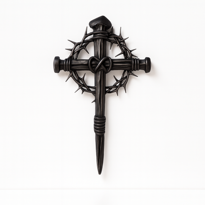 Exquisite Cross Metal Wall Art - A Spiritual Touch for Your Home, Office, or Faith-Inspired Space