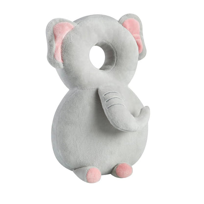 Baby Head Protection Backpack, Toddler Walking Head Protector, Adjustable Head Protector Pad Safety Cushion (Pink)