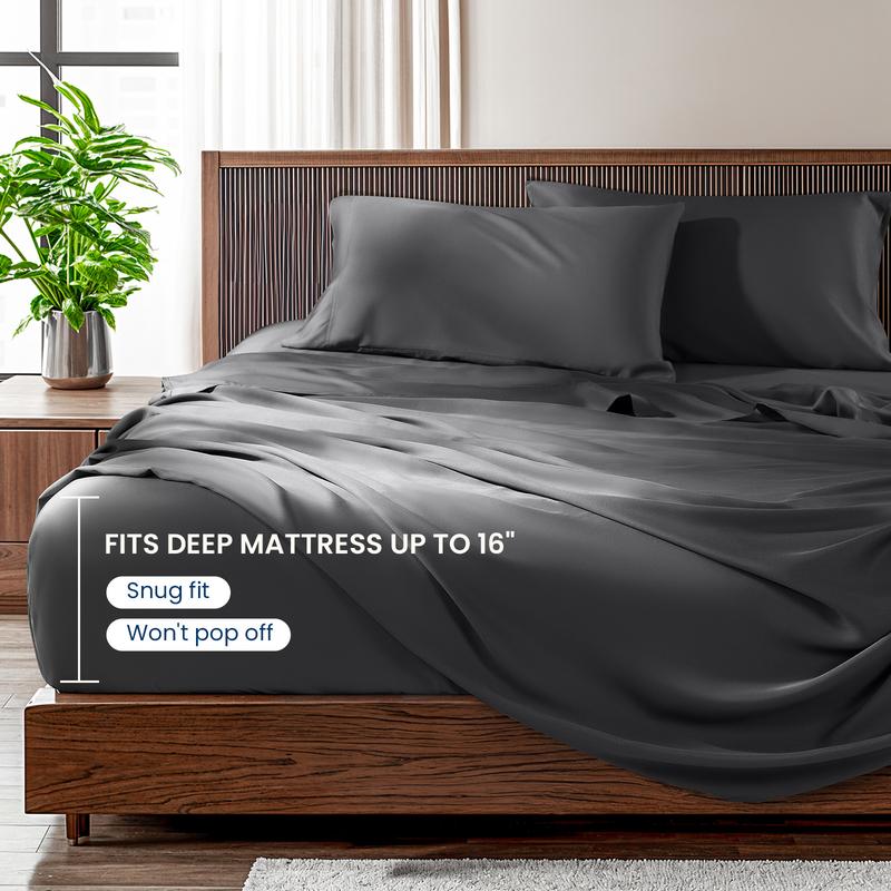 Cooling Bamboo Luxury Sheet Set – Hotel-Grade Comfort