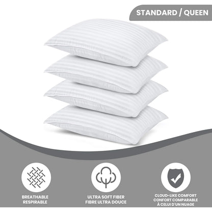 Hotel 4-Pack Luxury Sleep Pillows